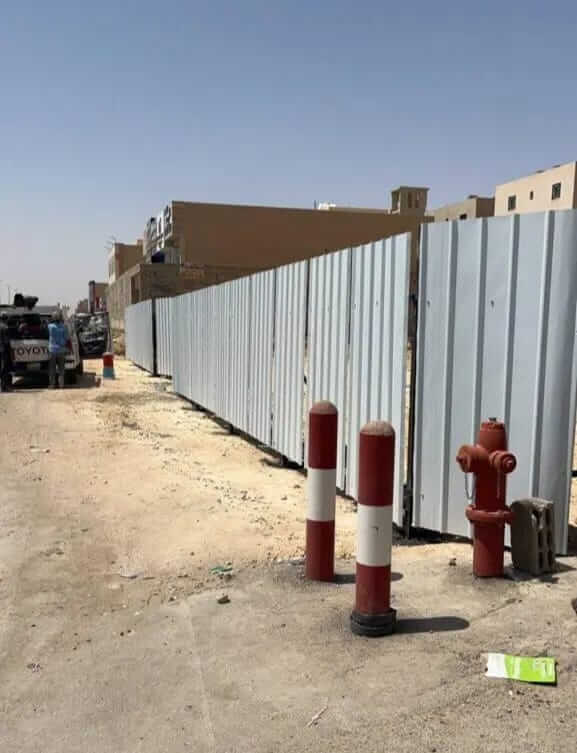 تسوير أراضي شينكو لإغلاق الموقع وتنظيم الحدود - صورة 2