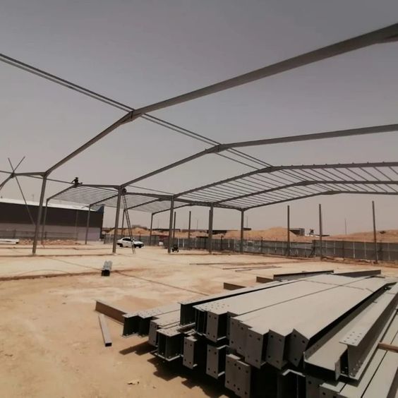 تركيب مستودعات وهناجر حديد للمشاريع والتخزين - صورة 4