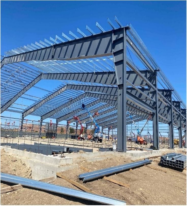 تركيب مستودعات وهناجر حديد للمشاريع والتخزين - صورة 5