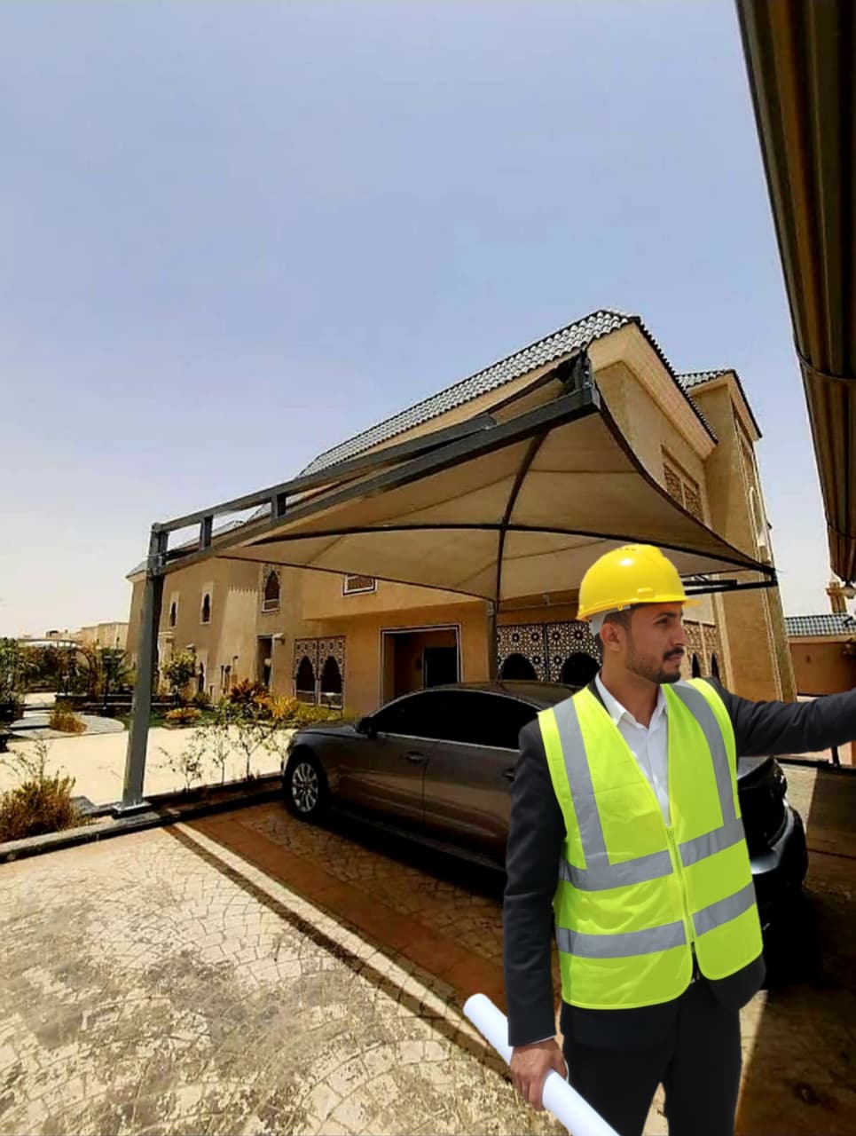 تركيب مظلات وسواتر لتغطية وحماية المساحات الخارجية - صورة 2