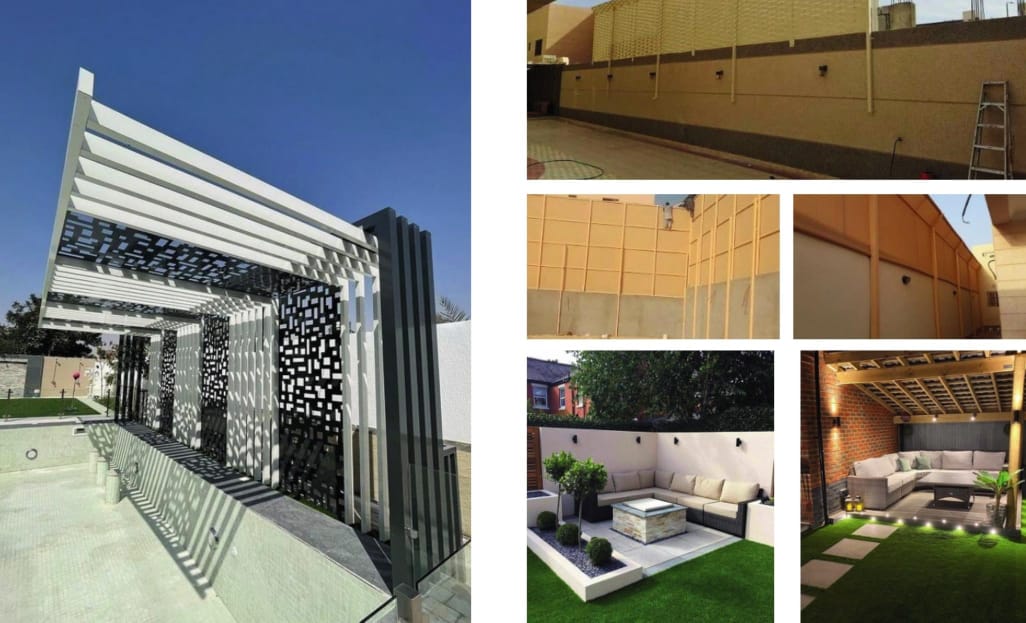 تركيب مظلات وسواتر لتغطية وحماية المساحات الخارجية - صورة 3